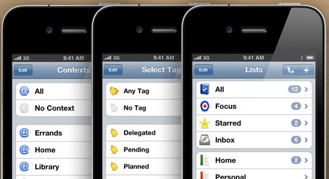 8 applications iPhone de productivité GTD à essayer absolument