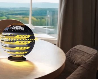Affichage LED Infinity 360 degrés Videosphere VS1 avec application