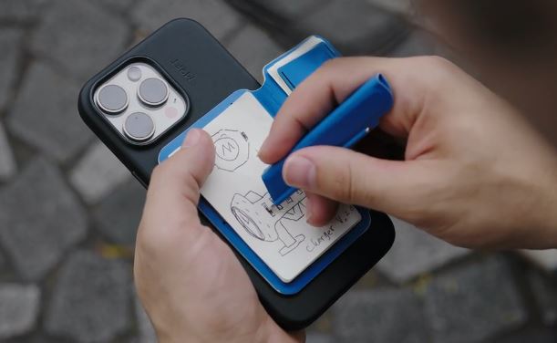 Bloc-notes magnétique miniature pour iPhone