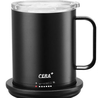 Tasse intelligente chauffante CERA+ 2 avec contrôle via application