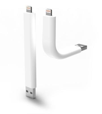 Câble souple et support pour iPhone 5