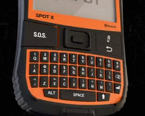 Émetteur-récepteur satellite Bluetooth Spot X avec prise en charge d’iOS et Android