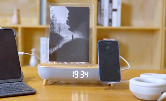 Enceinte Bluetooth Echofram MagSafe pour bruit blanc