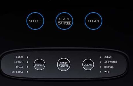 Fabricant GoveeLife H717D, machine à glace intelligente pour comptoir avec commande Siri et application