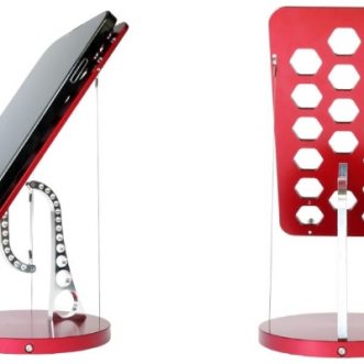 Support iPhone Kontax Tensegrity inspiré de Buckminster Fuller