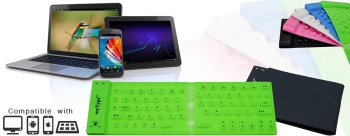 L’application iPhone de USA Network, le clavier Bluetooth portable myType