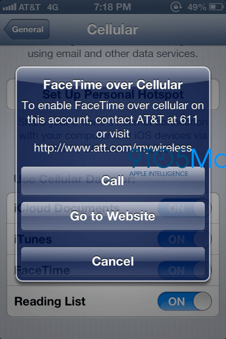 L’iPhone 5 devrait avoir un écran plus fin et amélioré, AT&T facturera-t-il FaceTime ?