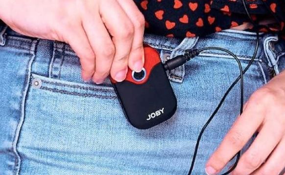 Microphone sans fil JOBY Wavo Air 2,4 GHz pour iPhone et appareils photo