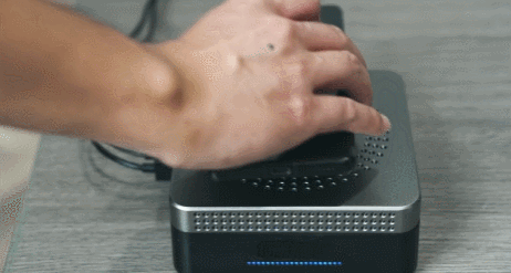Mini PC AVVVOV avec chargeur sans fil pour téléphone / Apple Watch