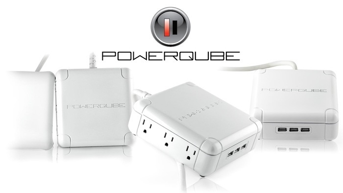 Moniteur bébé WiFi Egg-Go pour iOS, bandelette secteur PowerQube pour iPhone powerqube