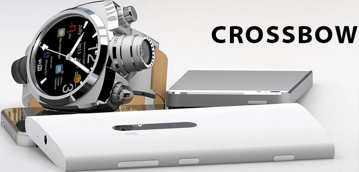 Montre intelligente avec appareil photo 41 mégapixels Montre Hyetis Crossbow