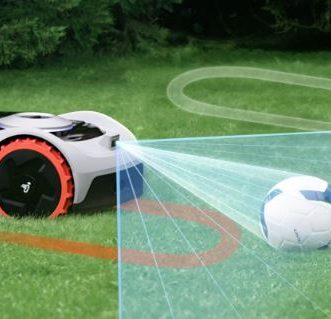 Tondeuse robotique Segway Navimow i105N avec contrôle par application et intelligence artificielle