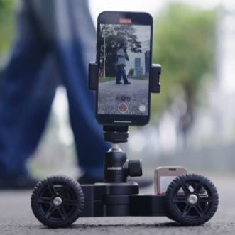 4 chariots télécommandés pour iPhone de nouvelle génération pour des prises de vue cinématiques