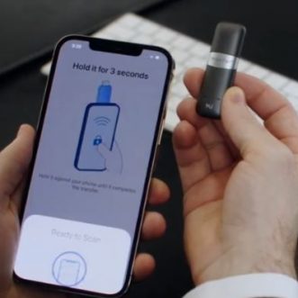 Clé USB sécurisée Nukii Secure Flash Drive avec verrouillage automatique et effacement à distance iOS