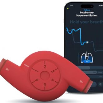 Entraîneur de respiration intelligent Oumua Pro alimenté par l&rsquo;IA avec application