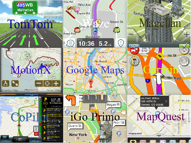 Plus de 120 applications GPS pour iOS : une boîte à outils de navigation