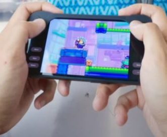 Étui de contrôleur de jeux miniature pour iPhone de PocketPlay