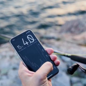 Suivileur de leurres connecté pour pêcheurs de smartphone