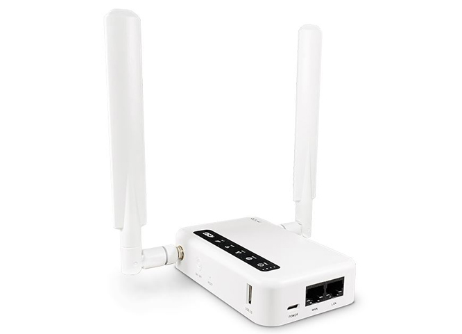 Routeur passerelle CSG M106 4G LTE Cat6 avec bascule automatique et batterie de secours pour une connexion permanente