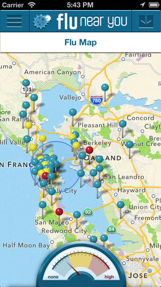 Suivez la grippe à proximité sur votre iPhone : 5 applications iOS