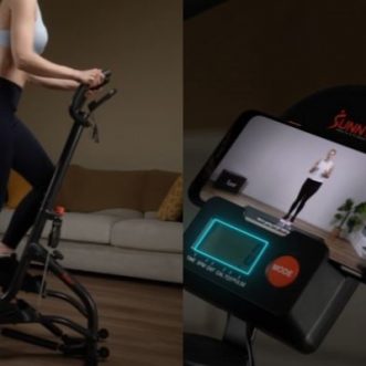 Étameur de montée Sunny sain et de remise en forme compatible iPhone