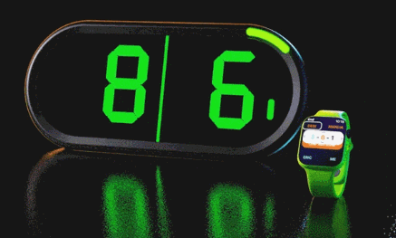 Tableau de score de pickleball intelligent Dropshot avec contrôle Apple Watch