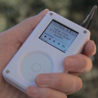 Lecteur de musique portable open source Tangara avec roulette de clic flexible