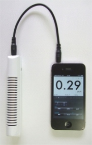 Une entreprise japonaise lance un compteur Geiger pour iPhone