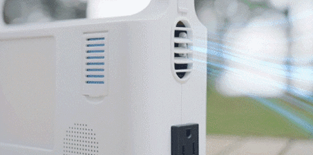 Ventilateur AllGearPro, power bank, enceinte Bluetooth avec protection anti-moustiques