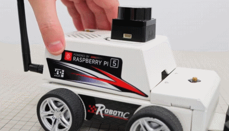 Voiture robotique connectée Yahboom MicroROS Pi5 pour Raspberry Pi 5