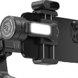 Stabilisateur de caméra ZHIYUN Smooth 5S AI pour iPhone avec suivi automatique via application