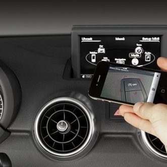 L’application manuel interactif de voiture d’Audi