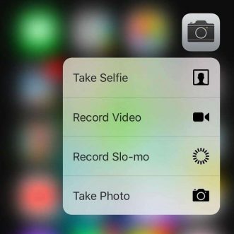 Comment prendre des photos plus rapidement sur votre iPhone 6s avec le Toucher 3D