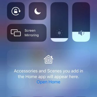 Comment supprimer les commandes Home du Centre de contrôle sur son iPhone ?