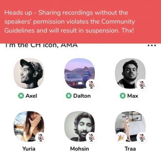Comment enregistrer des conversations sur Clubhouse ?