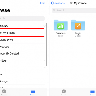Comment modifier l’emplacement d’enregistrement par défaut pour les fichiers iOS