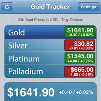 4 applications iPhone en or et argent pour investir dans les métaux précieux