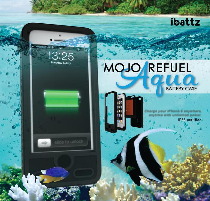 ibattz Mojo Refuel Aqua Système de recharge étanche ibattz Mojo Refuel Aqua Système de recharge étanche