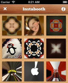 Créer des images miroir sur iPhone : 4 applications