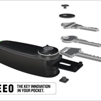 Possesseur de clés intelligent avec application pour iPhone et Android