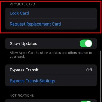 Comment verrouiller ma carte Apple ?