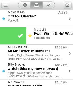 La messagerie Mailbox débarque sur iPhone, boîtier crossover réservé à l&rsquo;iPhone 5