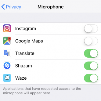 Comment empêcher les applications iPhone d’écouter