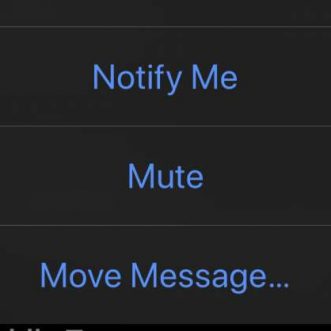 Comment mettre en sourdine une conversation par e-mail sur un iPhone ?