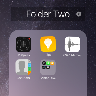 Comment créer des dossiers imbriqués sur l’écran d’accueil d’iOS