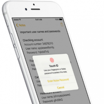 Comment protéger les Notes par mot de passe sous iOS 9.3