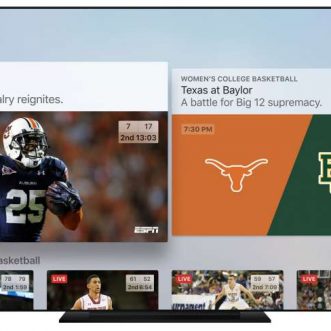 Comment regarder des sports sur l’application TV de l’iPhone