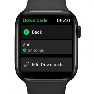 Puis-je utiliser Spotify en mode hors ligne avec ma Apple Watch ?