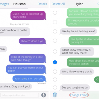 Comment modifier les couleurs des bulles dans l’application Messages