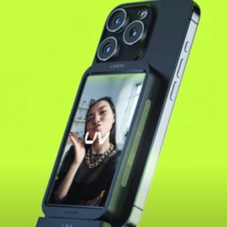 Écran de vlog et selfie iPhone de 3,5 pouces UVIEW avec prise en charge de MagSafe